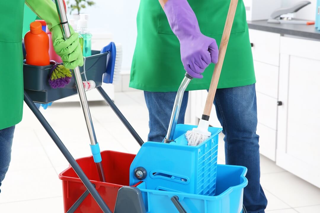 Interior premises cleaning